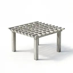 Modernist pergola