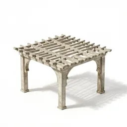 Moorish pergola