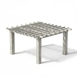 Industrial pergola