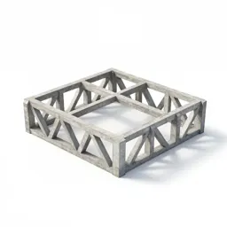 Industrial roof truss