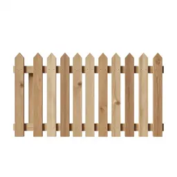 Picket fence section