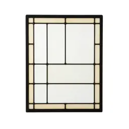 Stained glass panel