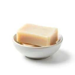 Shaving soap in a bowl