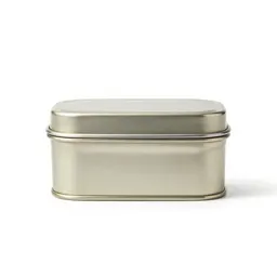Solid perfume tin