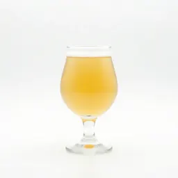 Hazy pale ale in a tulip glass