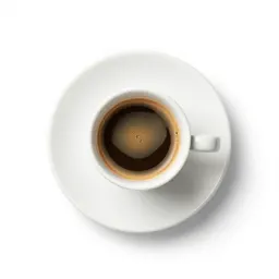 Espresso in a demitasse