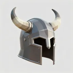 Horned helm