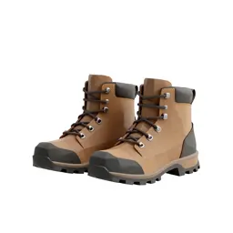 Pair of hiking boots