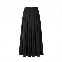 Bohemian pleated skirt