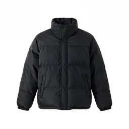 Bohemian puffer jacket