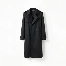 Minimalist trench coat