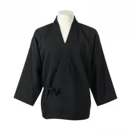 Sharply tailored kimono jacket
