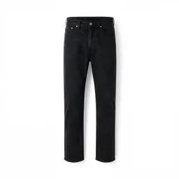 Sharply tailored pair of jeans