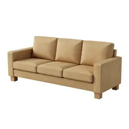 C-shaped sofa table