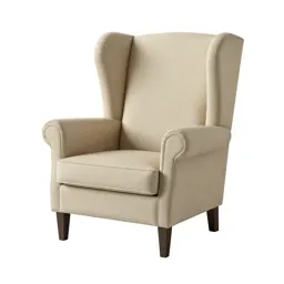 Wingback armchair