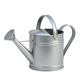 Galvanised watering can