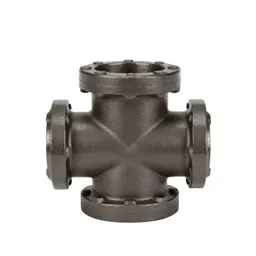 Cast iron pipe flange