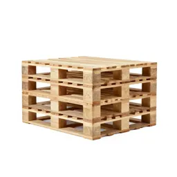 Stacked euro pallet