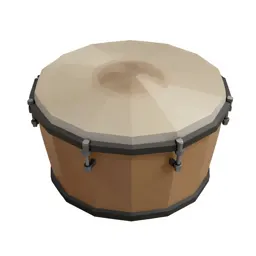 Steel tongue drum