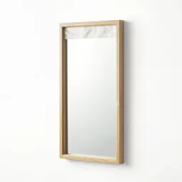 Minimalist wall mirror