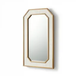 Art deco wall mirror
