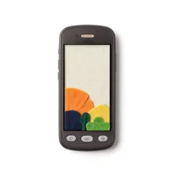 Mobile with felt shapes