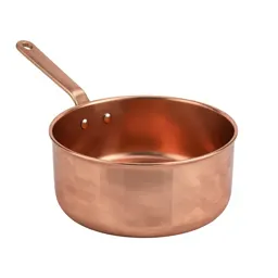 Copper saucepan