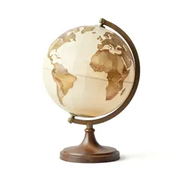 Globe table lamp