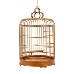 Bird cage with perches
