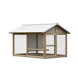 Chicken coop with a run