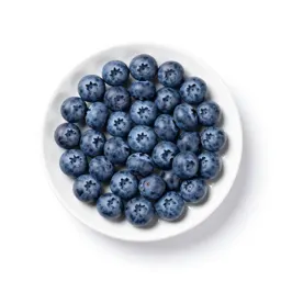 Punnet of blueberries