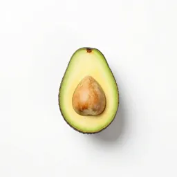 Avocado halved with the stone