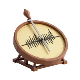 Seismograph drum