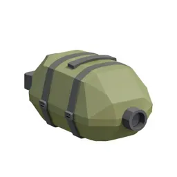 Cargo drop pod