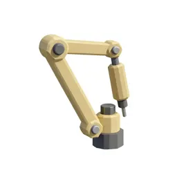 Servo actuator arm