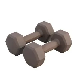 Pair of dumbbells