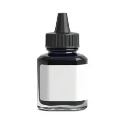 Bottle of india ink