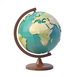 Globe on a stand