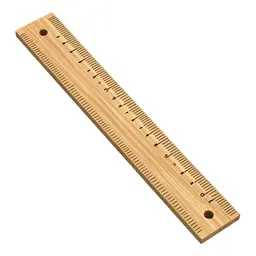 Wooden ruler