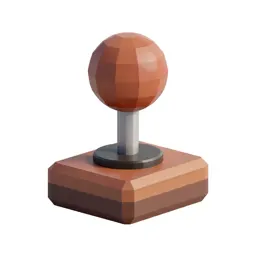 Retro arcade stick