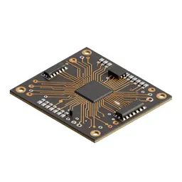 Soldered circuit board