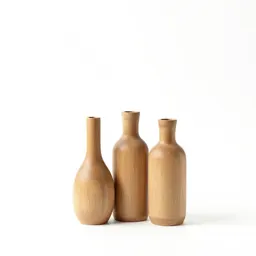 Bud vase trio