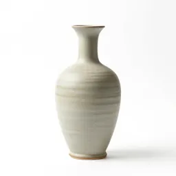 Ceramic vase with a narrow neck