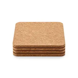 Set of coasters in cork