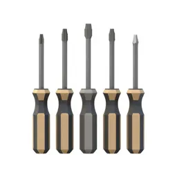 Set of screwdrivers