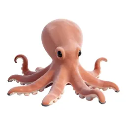 Plush octopus