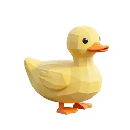 Pull-along duck toy