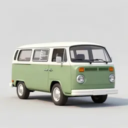 Vintage campervan