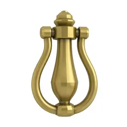 Brass door knocker