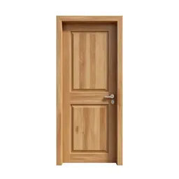 Carved wooden door